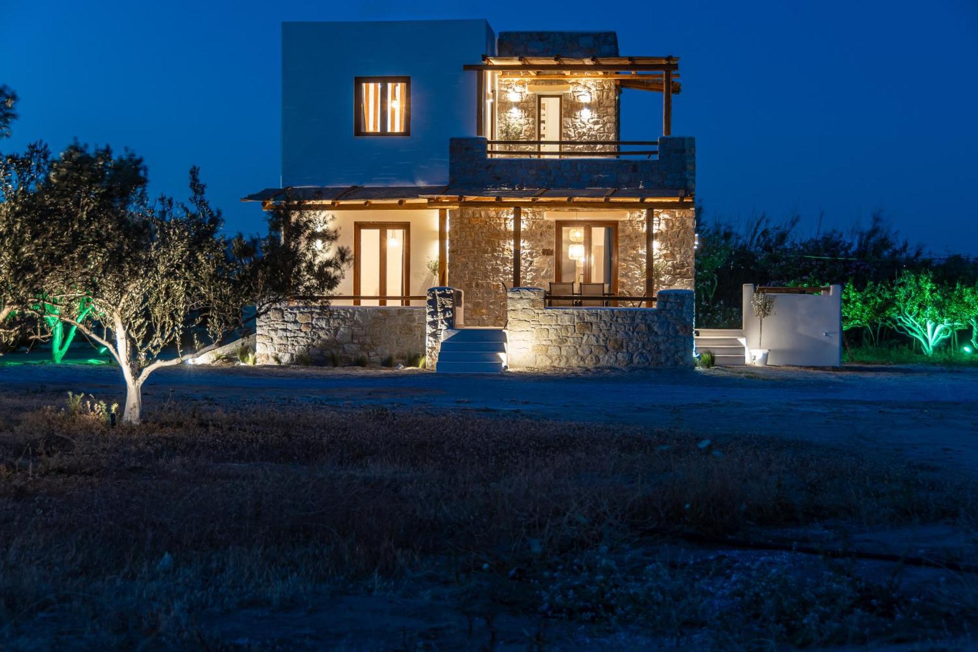 Naxos Beachwalk Villa Plaka Maragkas Dış mekan fotoğraf