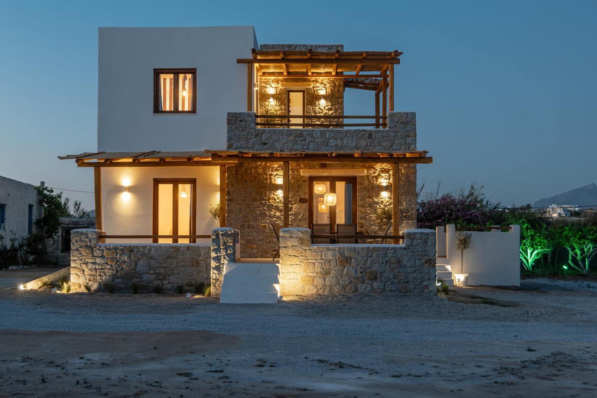 Naxos Beachwalk Villa Plaka Maragkas Dış mekan fotoğraf
