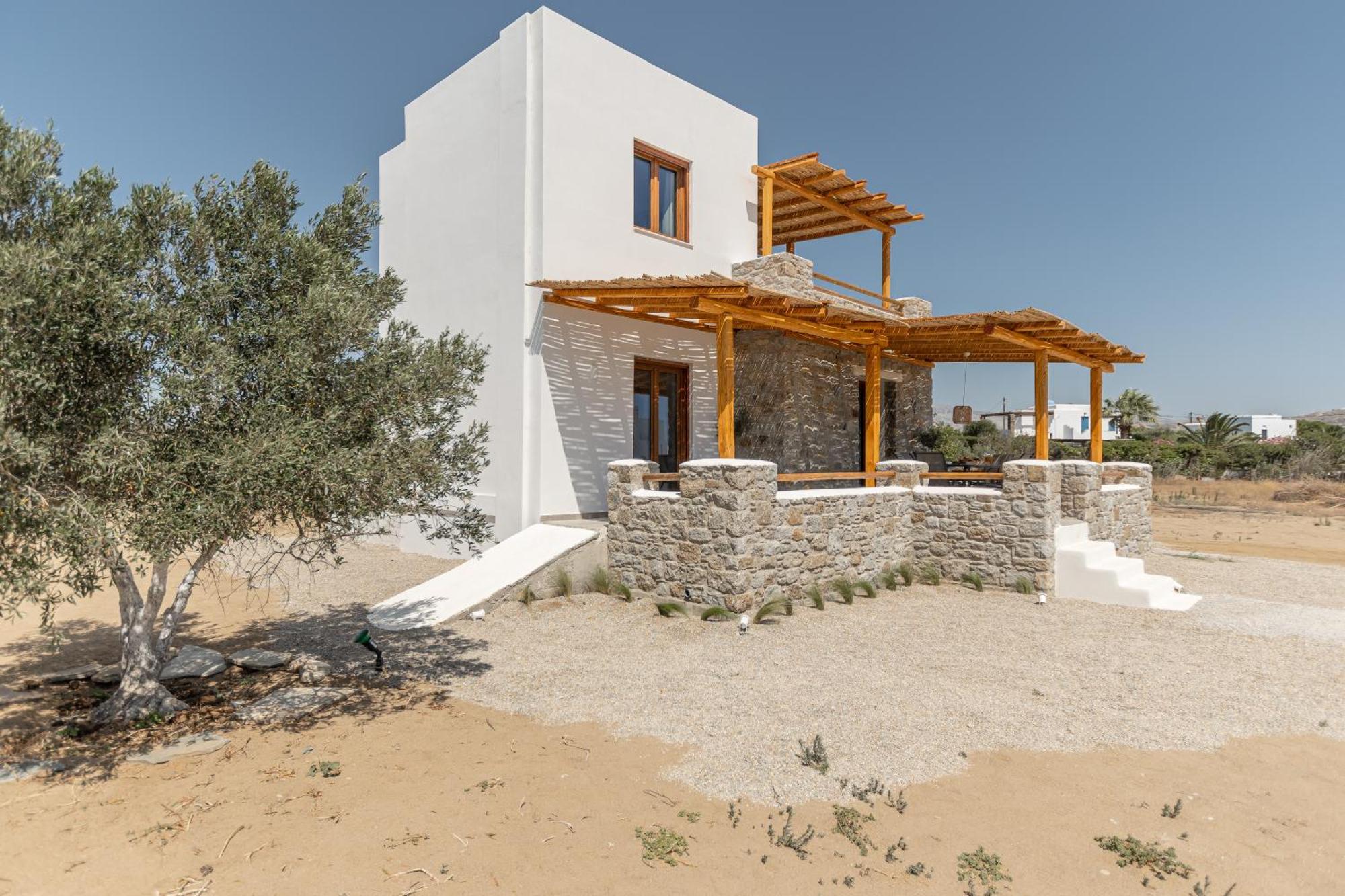 Naxos Beachwalk Villa Plaka Maragkas Dış mekan fotoğraf