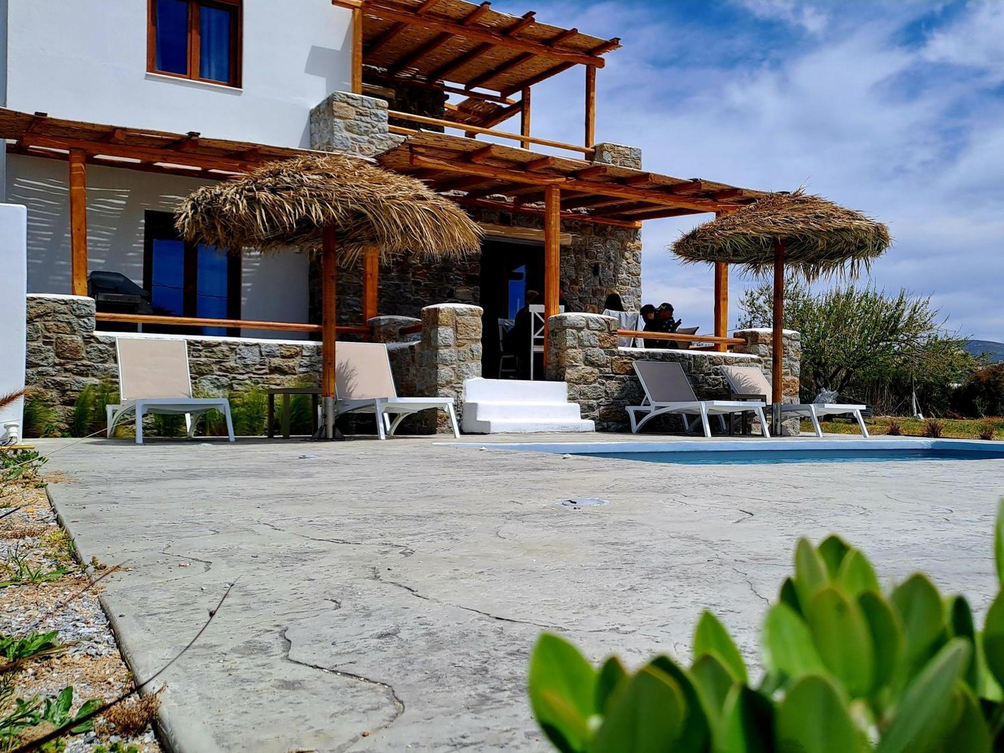 Naxos Beachwalk Villa Plaka Maragkas Dış mekan fotoğraf